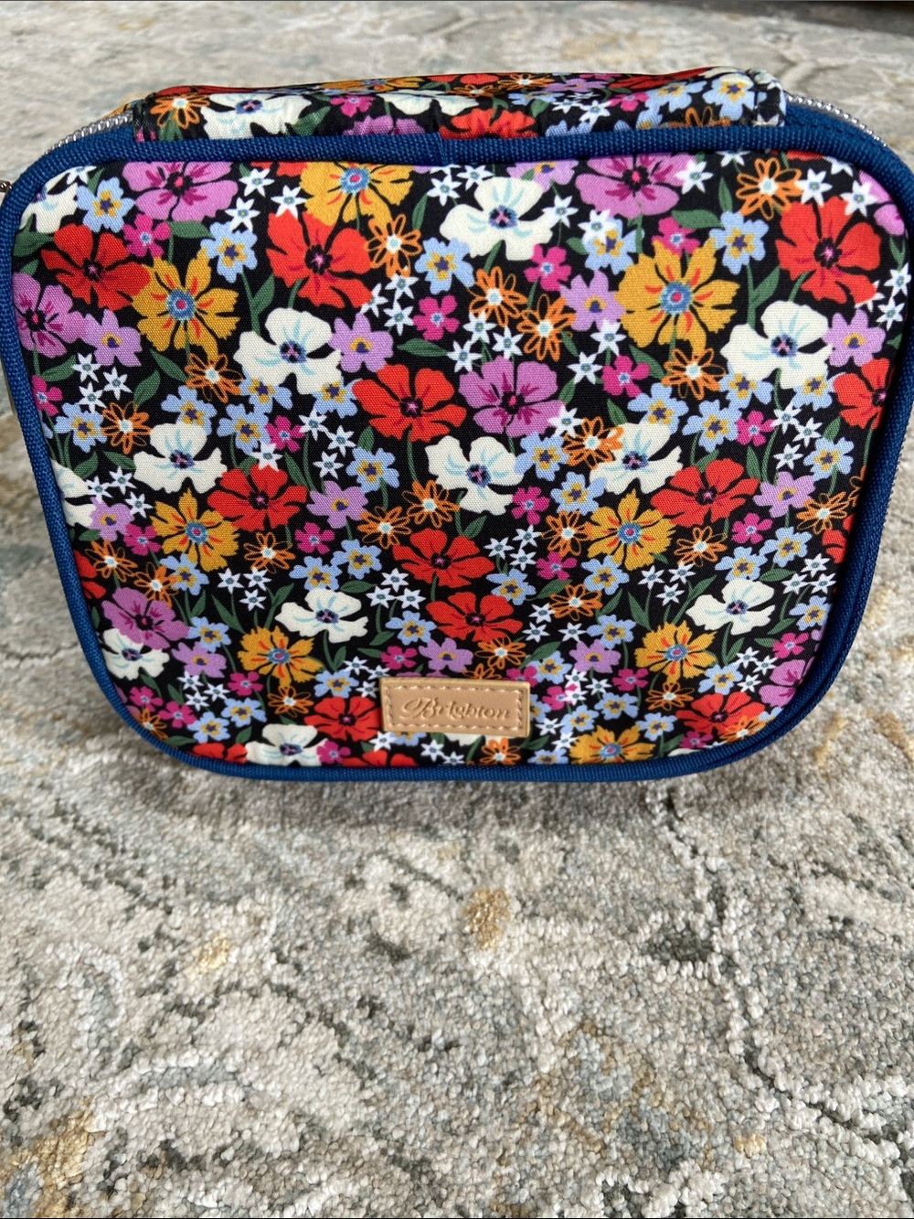 Brighton Painted Poppies Jewelry Case